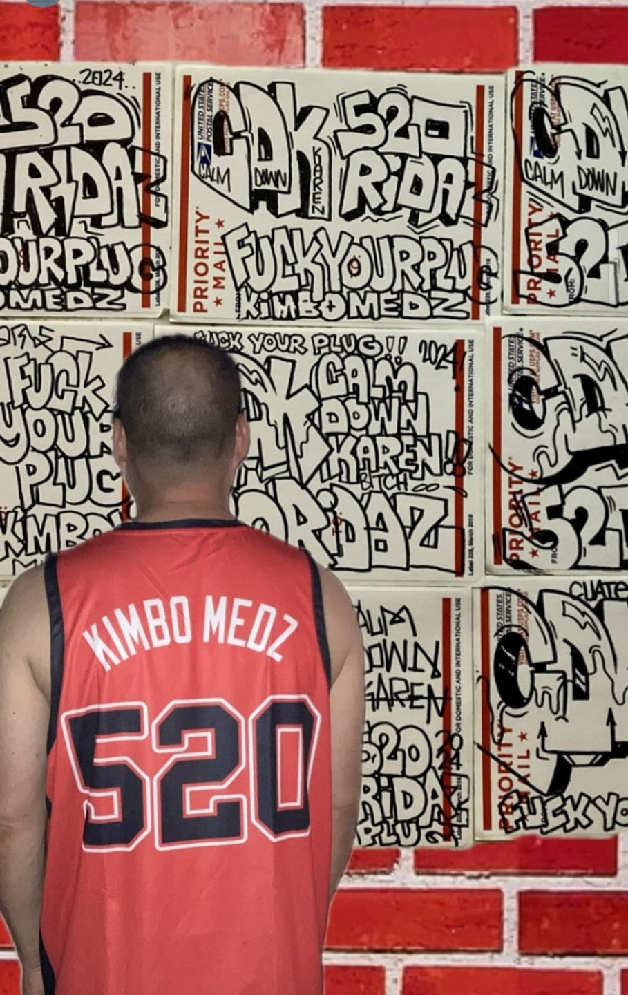Customer photo review of Custom Red Black Classic Tops Basketball Jersey