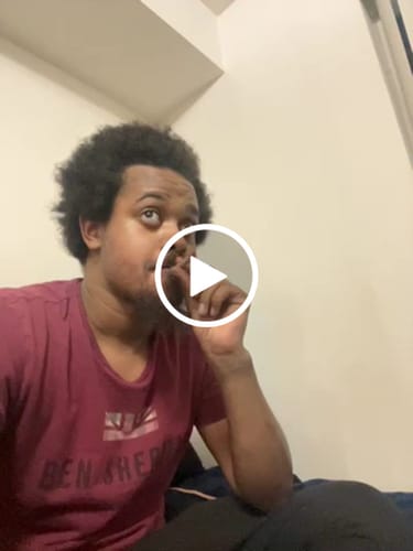 Customer video review of Blue Lotus Flower Pre Rolls