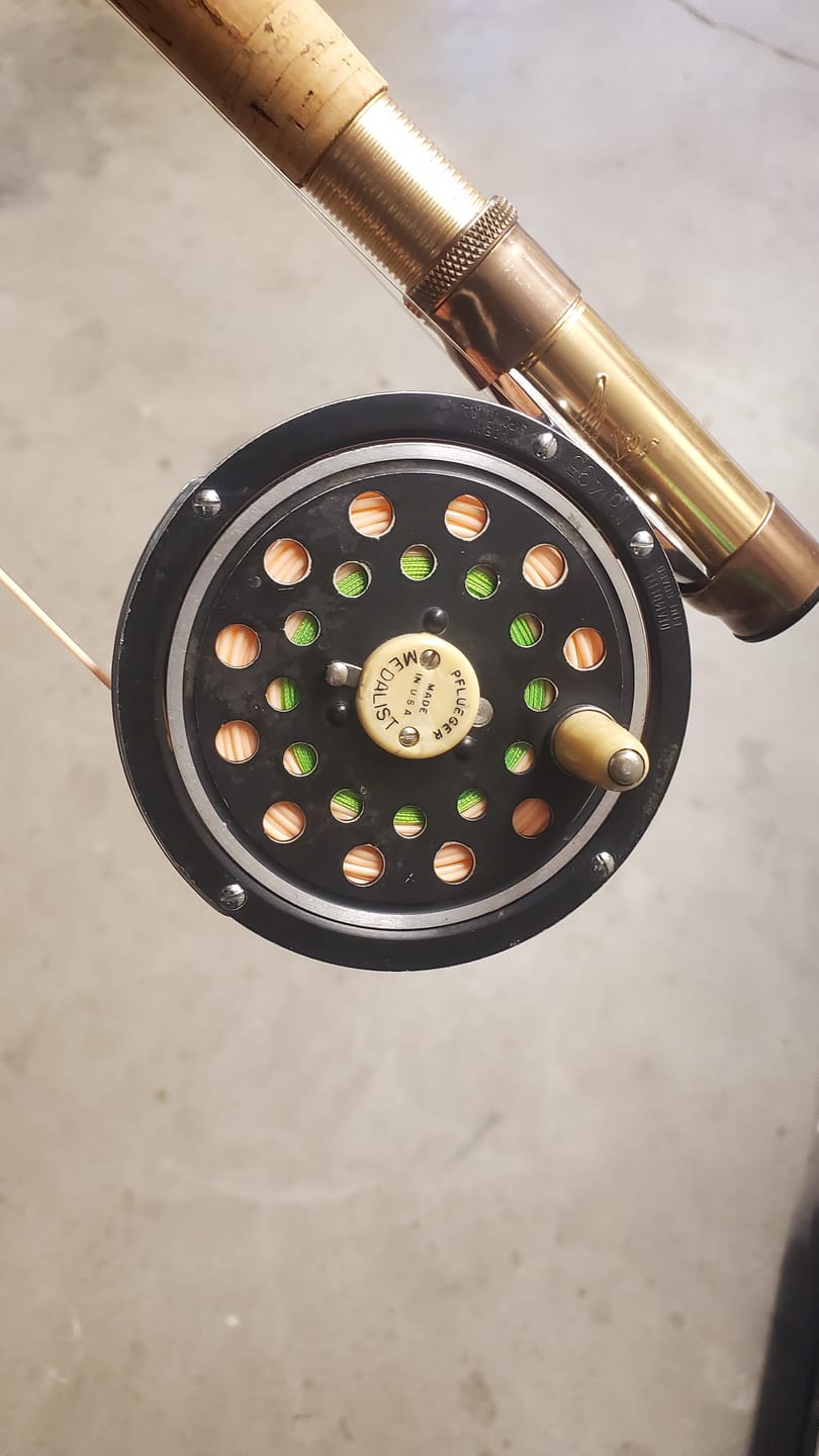 Customer photo review of JHFLYCO DACRON Backing - 100 yds