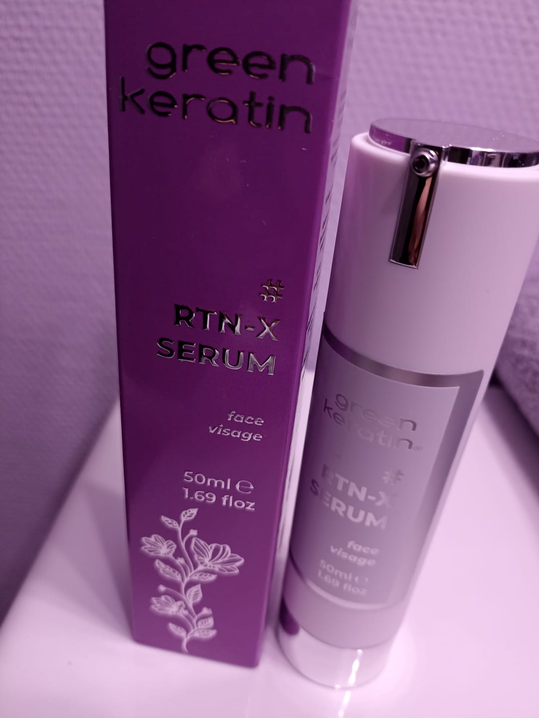 Customer photo review of RTN-X SÉRUM, 50ml