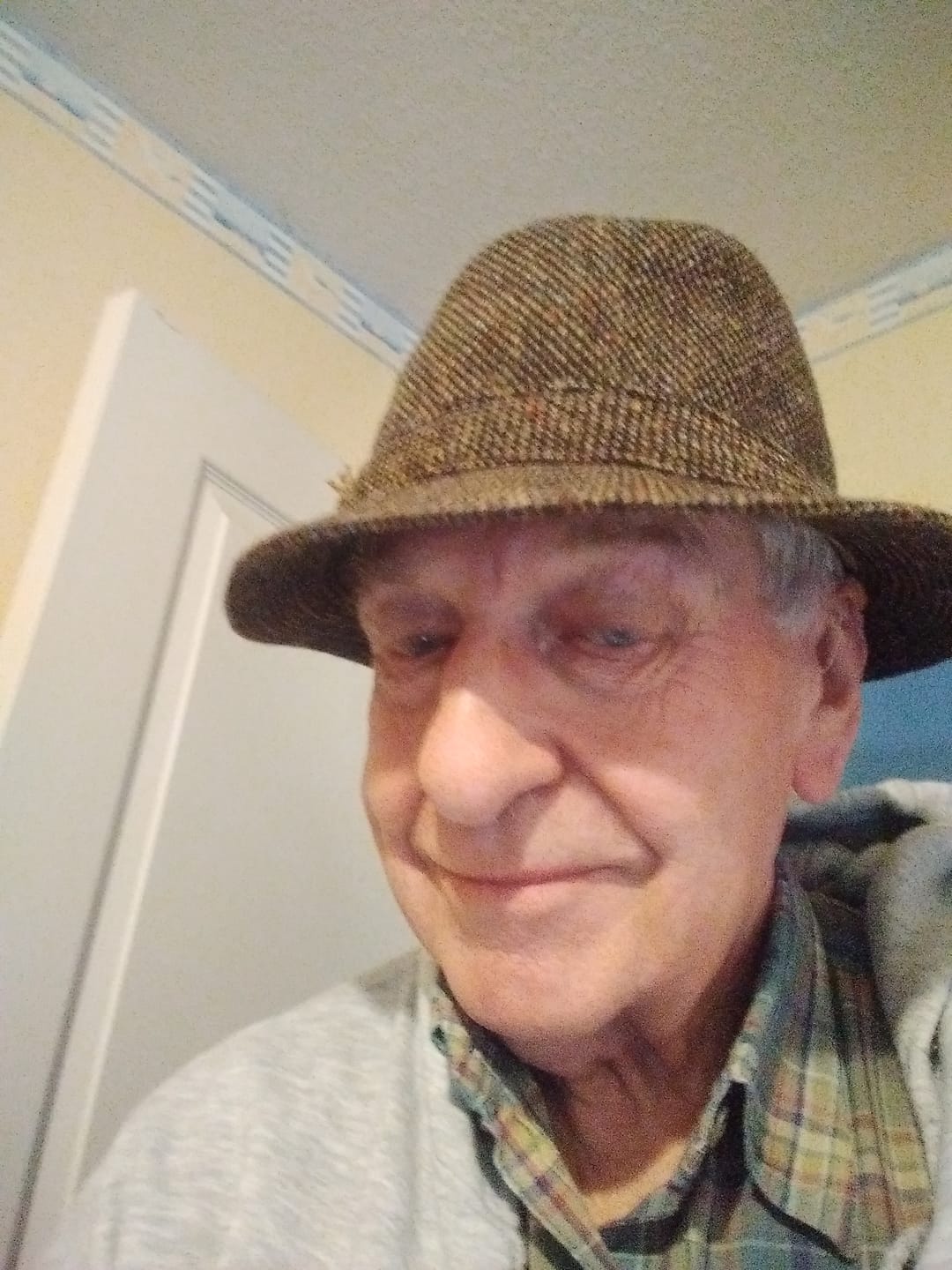 Customer photo review of Walking Hat Tweed