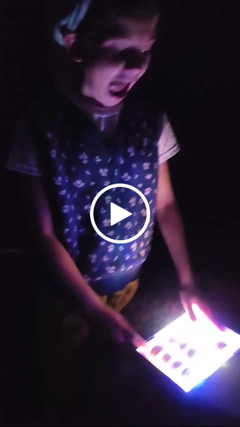 Customer video review of The Glow Box™ - Multi-Color