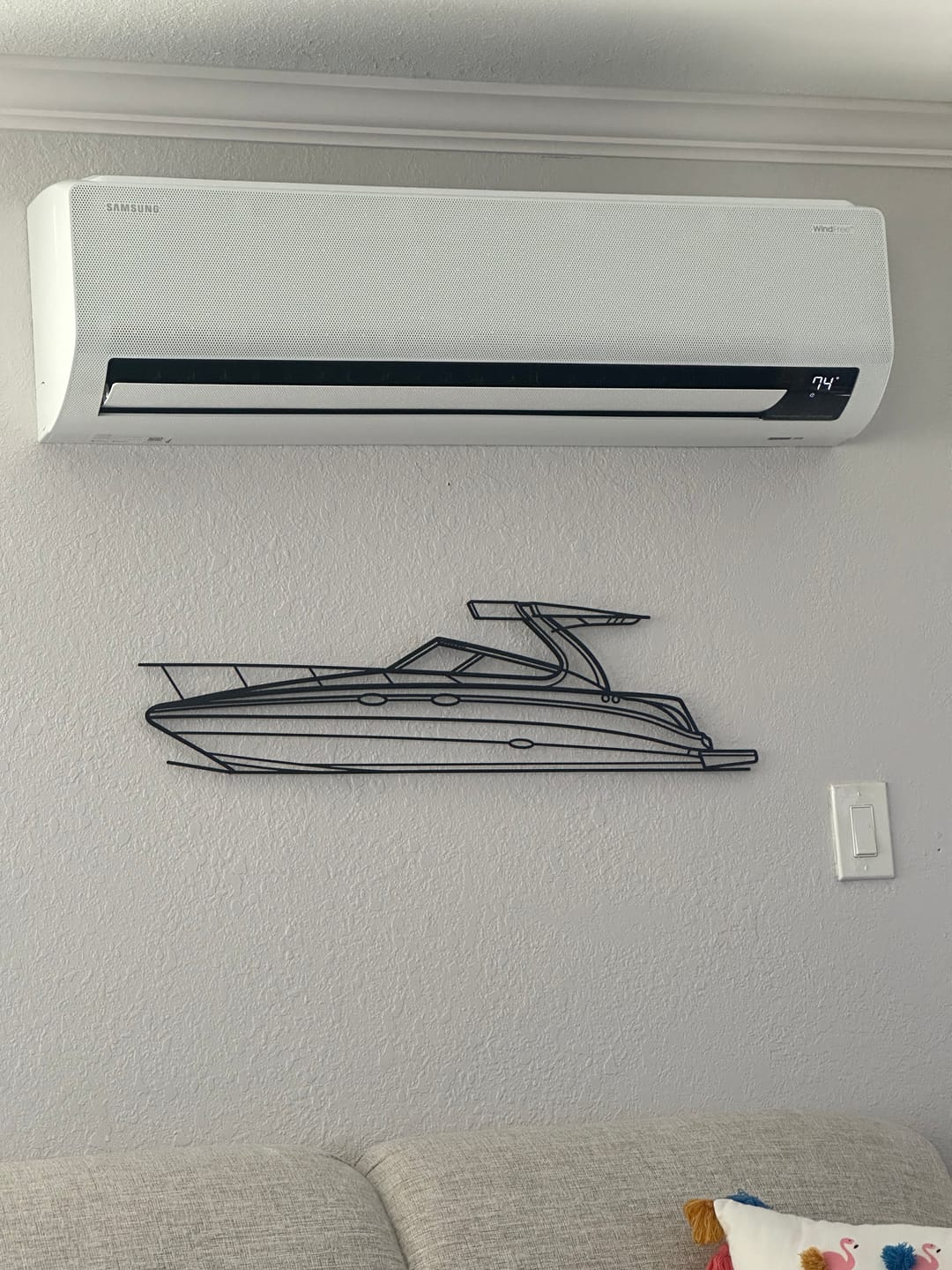 Customer photo review of 280 Sundancer 2006 Silhouette Metal Wall Art