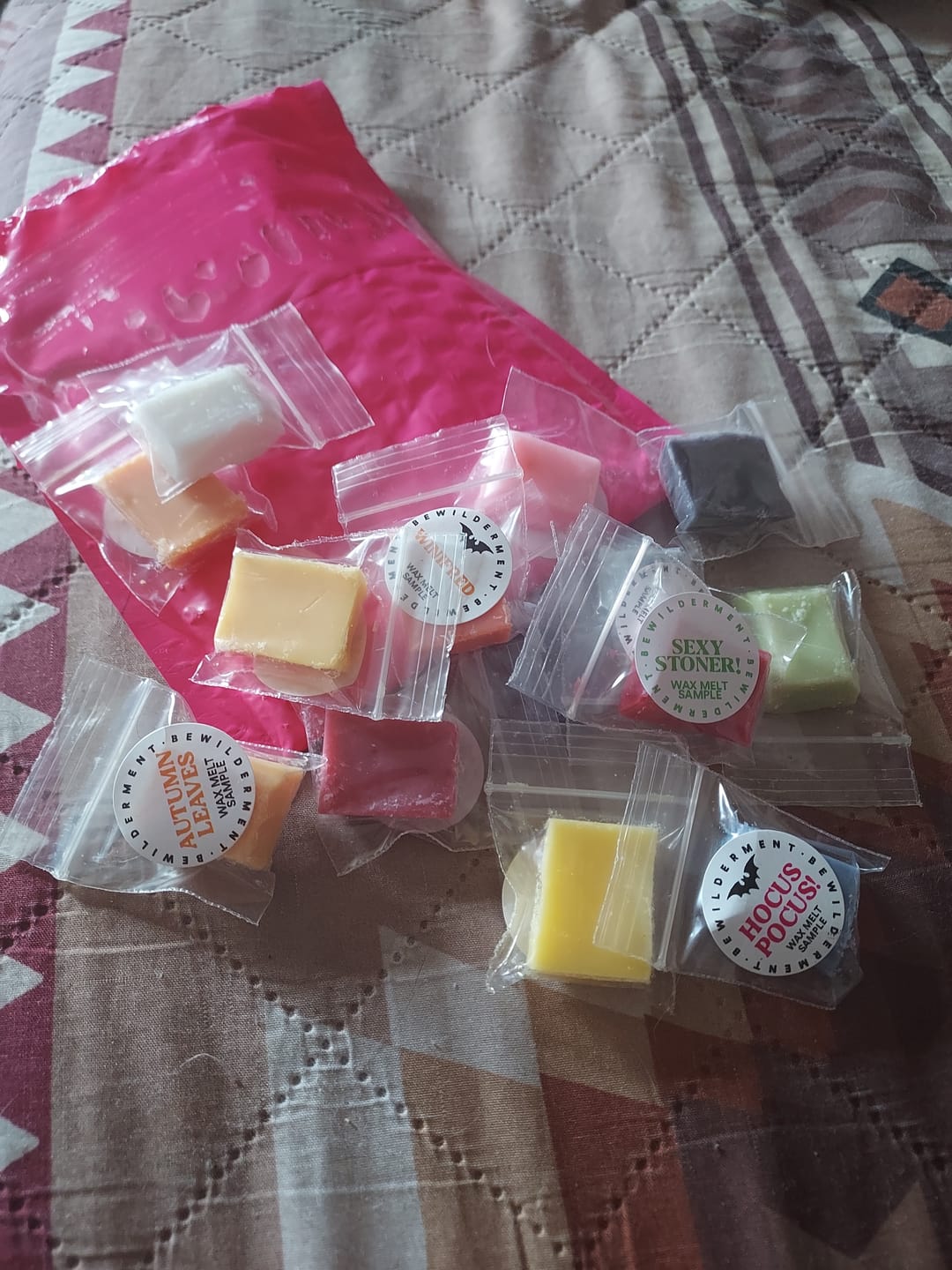 Customer photo review of Wax Sample Pack
