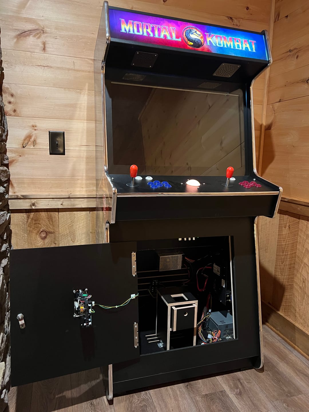 Customer photo review of 2 PLAYER STANDUP Arcade Machine 4600 Games Multi-cade  Upright Retro Cabinet MK