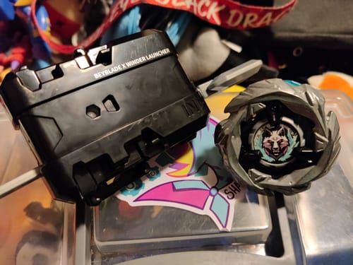 Customer photo review of [Pre-Order] Takara tomy Beyblade X UX-08 Silver Wolf 3-80FB Starter