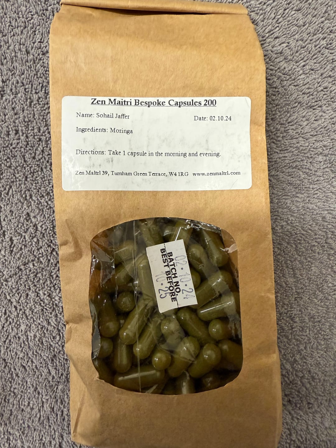 Customer photo review of Natural Health Consultation