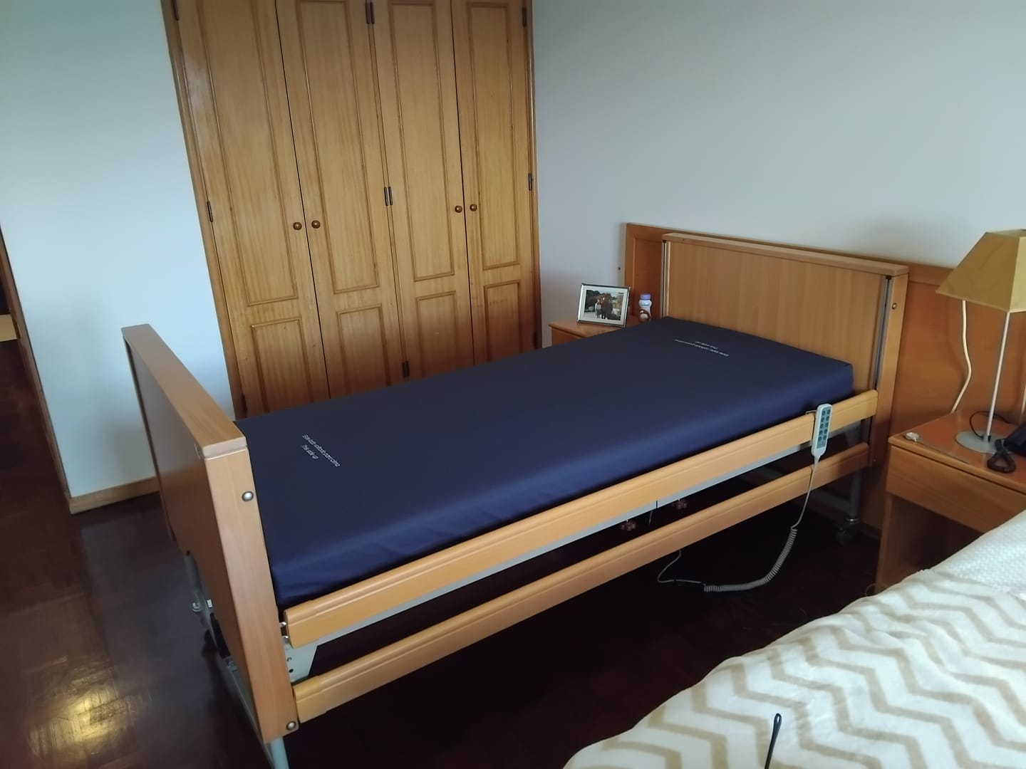Customer photo review of Colchão Anti-Escaras Viscoelástico Hospitalar HR55 16 cm