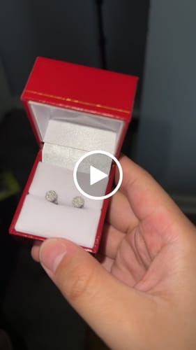 Customer video review of *NEW* 14K 💎💎 (VVS) Round Diamonds Earrings JTJ™