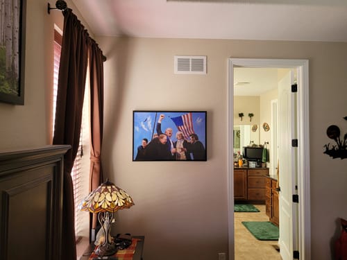 Customer photo review of United We Stand - Print