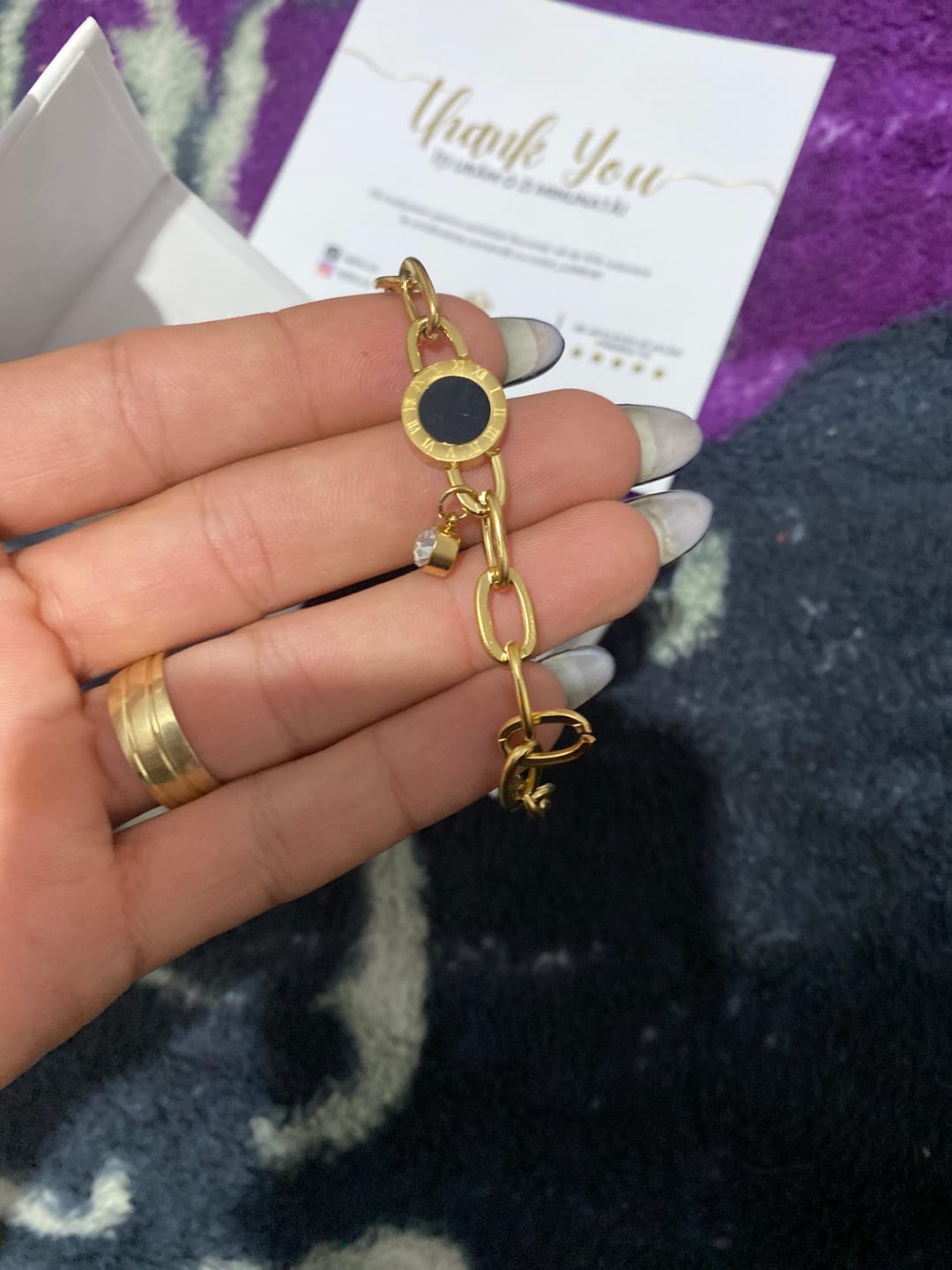 Customer photo review of Bratara Aurie Eterna