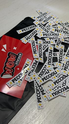 Customer photo review of Sticker Vinile Classico