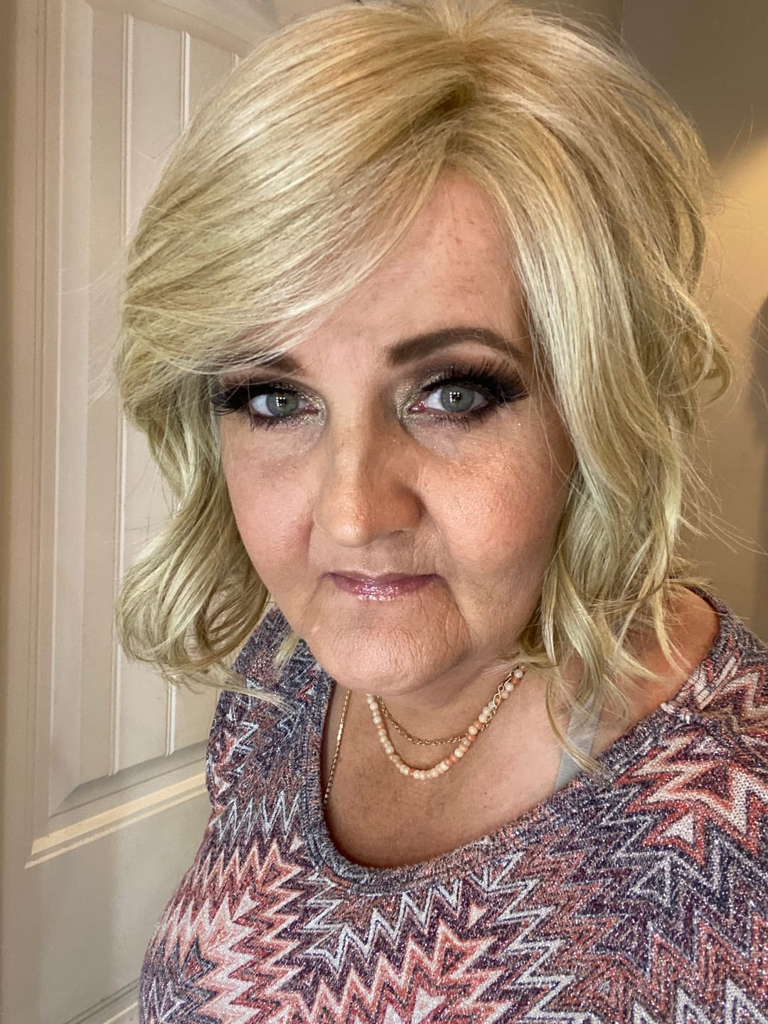 Customer photo review of CALLING COMPLIMENTS - Cream Sugar Blonde