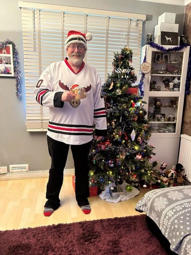 Customer photo review of Christmas Style 'Griswold' Hockey Jersey