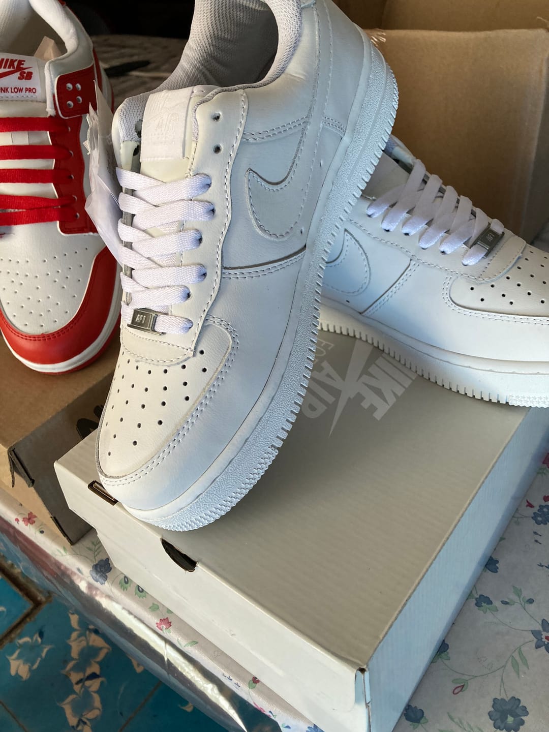 Customer photo review of Tenis Air Force 1 Blanco Total Piel 1.1