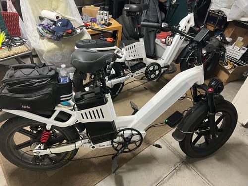 Customer photo review of Wallke H7 Step-thru Dual Motor Ebike
