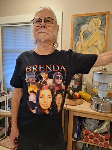 Customer photo review of CUSTOM VINTAGE TEE