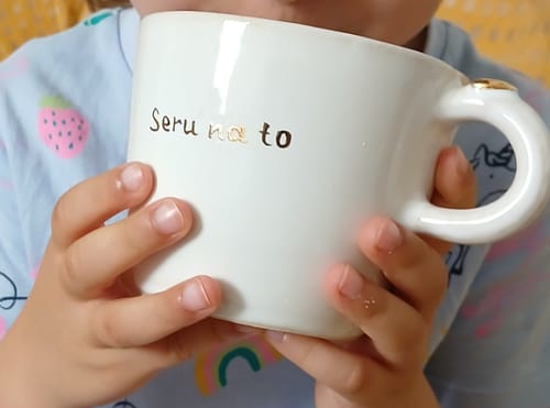 Customer photo review of Hrnek s nápisem Seru na to