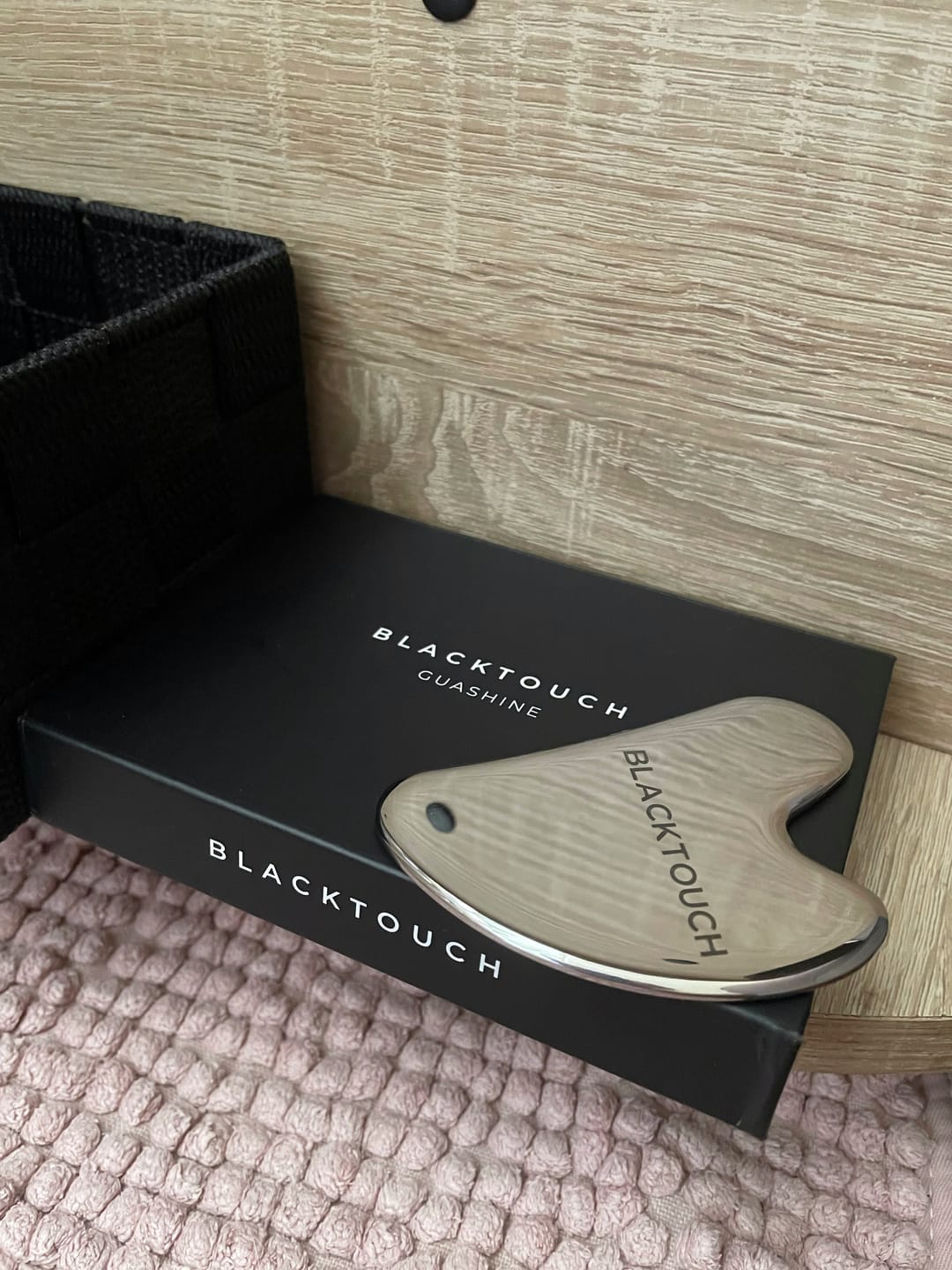 Customer photo review of Сталевий шкребок для гуа-ша масажу обличчя