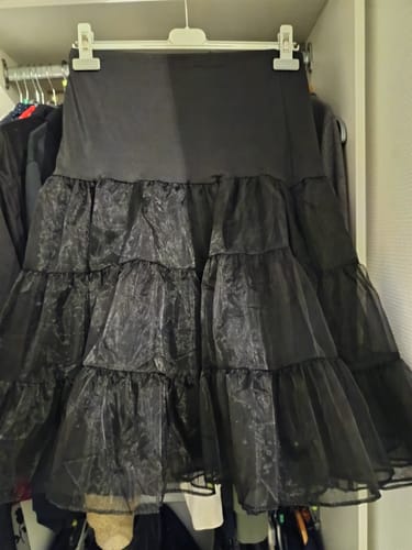 Customer photo review of Jupon Vintage Années 50 Tutu Ballet en Tulle Rétro Chic