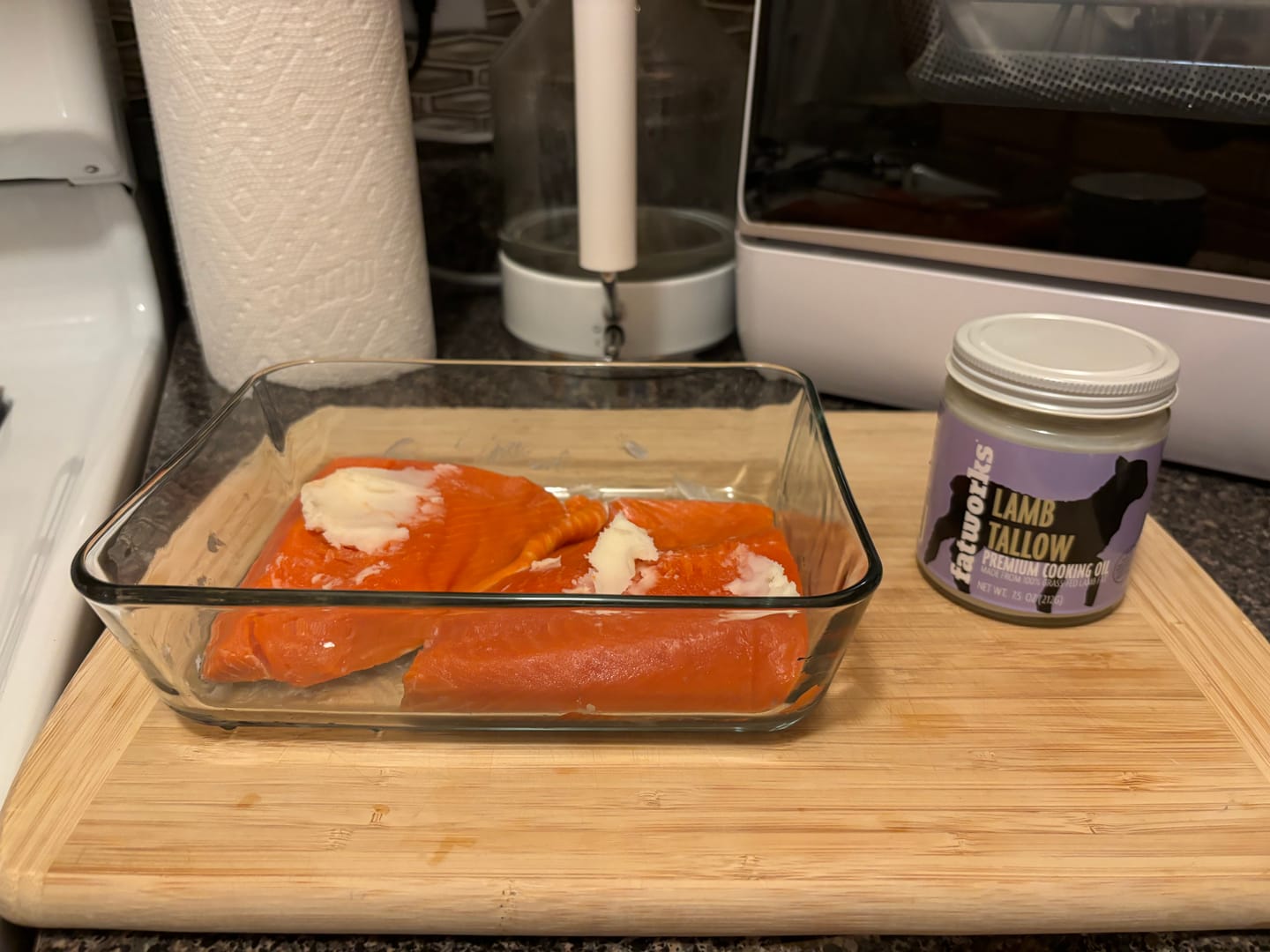 Customer photo review of Grass Fed Lamb Tallow (7.5 oz)