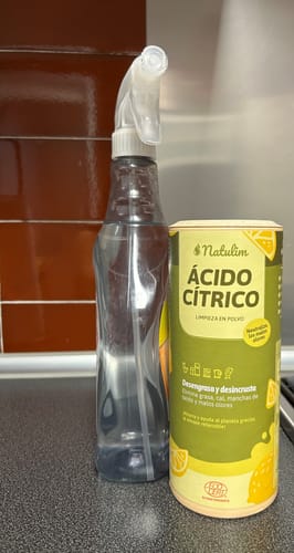 Customer photo review of Ácido Cítrico - Limpiador versátil