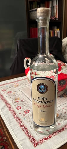 Customer photo review of Ouzo Plomari - 700ml