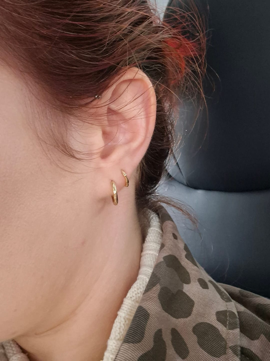 Customer photo review of Essential Earrings Extra Small