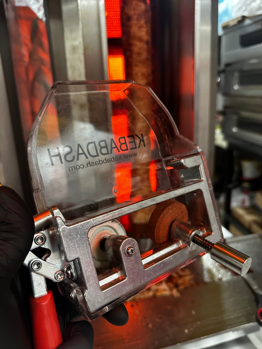 Customer photo review of Kebab bıçağı bileme aparatı - 120mm