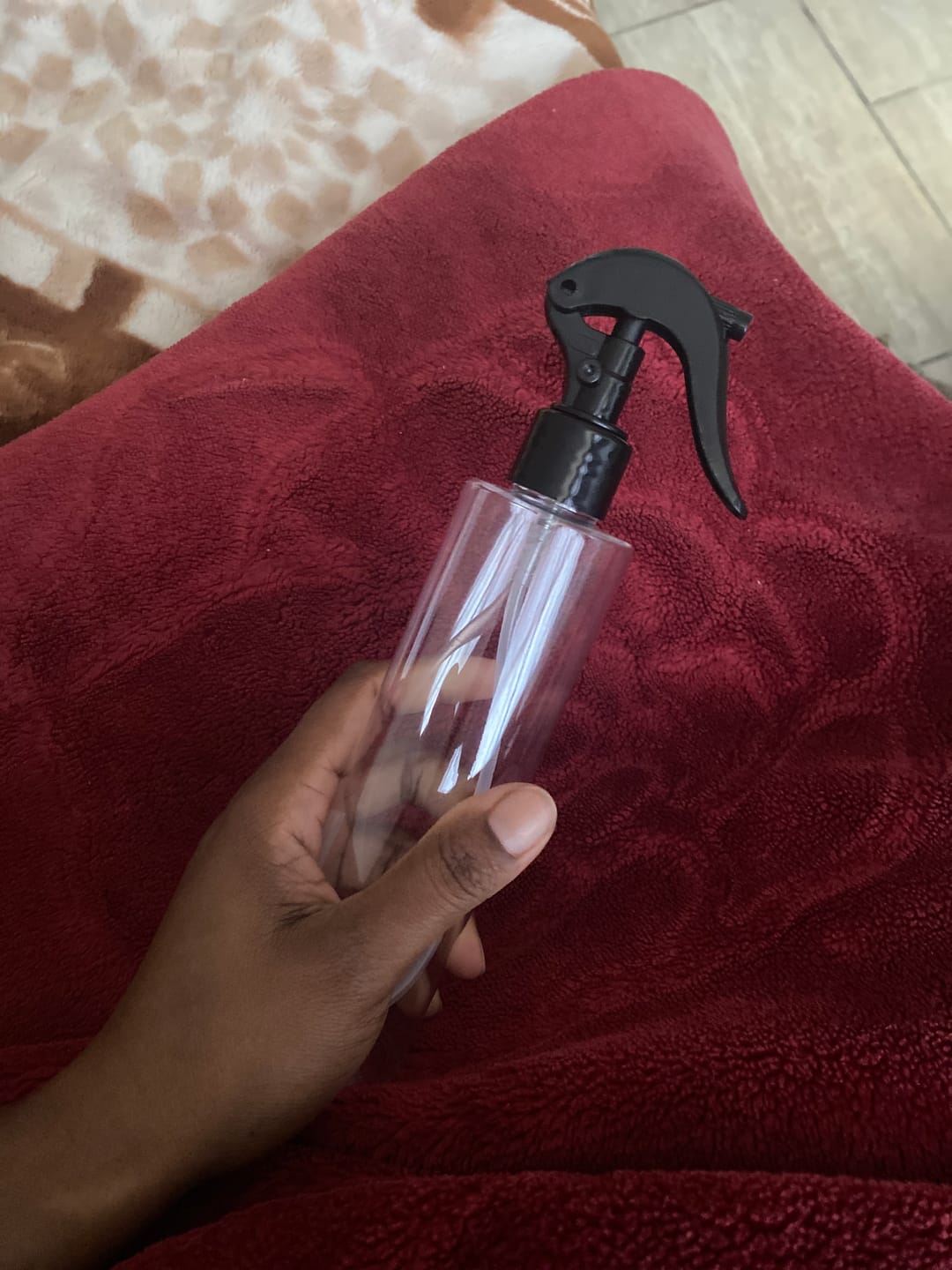 Customer photo review of Mini Trigger Sprays (24 mm) - Black
