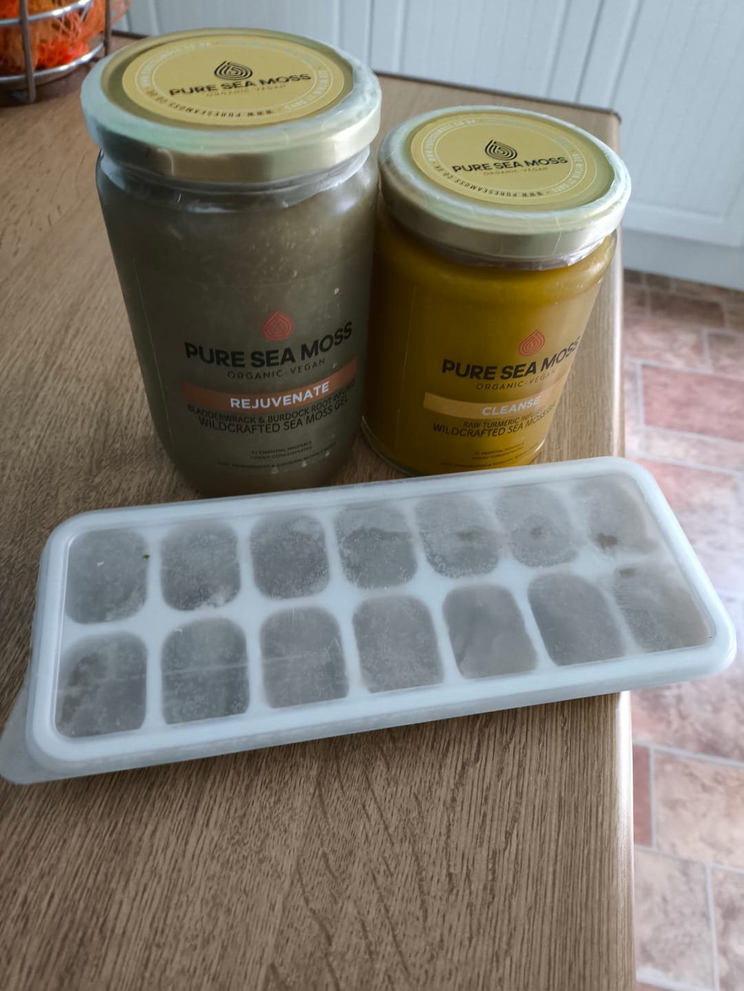 Customer photo review of Cleanse - Raw Turmeric Infused Sea Moss Gel