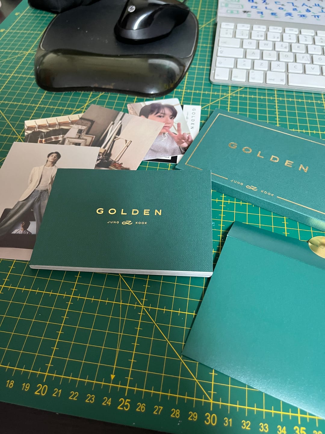 Customer photo review of BTS JUNGKOOK - GOLDEN 1ST SOLO ALBUM WEVERSE ALBUMS VER.