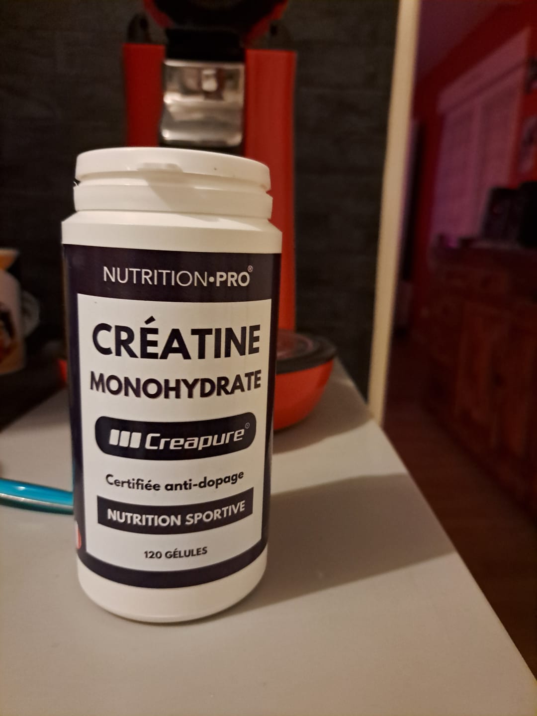 Customer photo review of CRÉATINE MONOHYDRATE (CREAPURE®) -120 GÉLULES