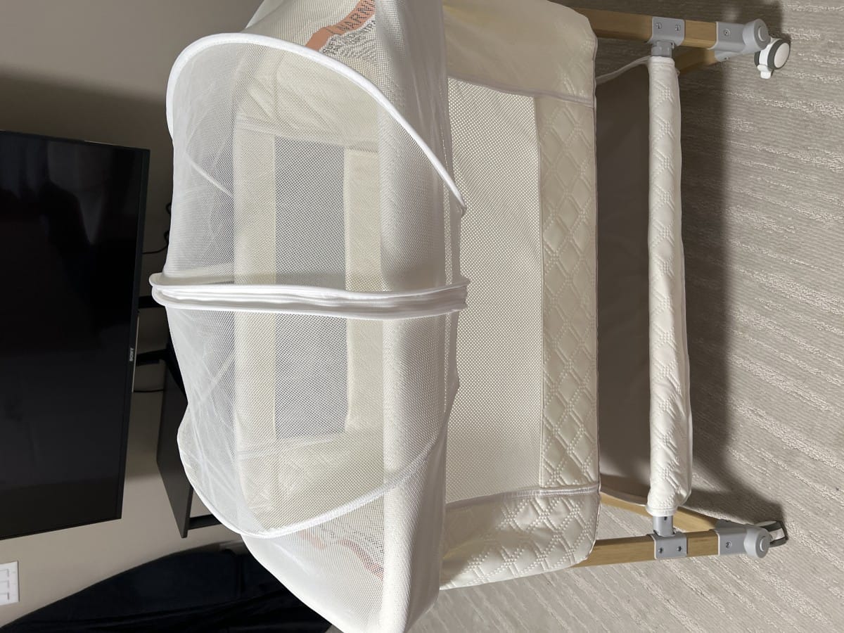 Customer photo review of HARPPA Cuddly | 3-in-1 Baby Bassinet Bedside Sleeper
