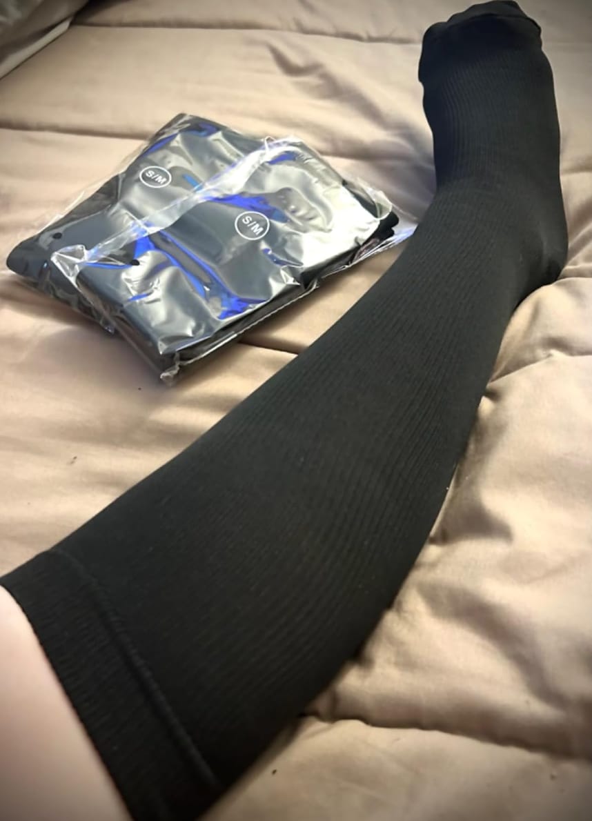 Customer photo review of FlowSocks™ - Compression Socks