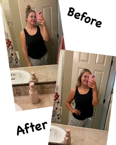 Customer photo review of Senza Sole - Hydration Spray