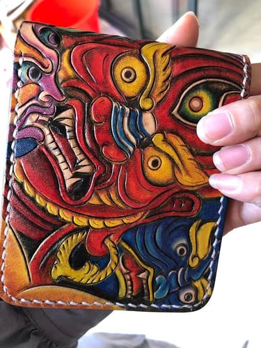 Customer photo review of Hyakki Yagyō™ Wallet