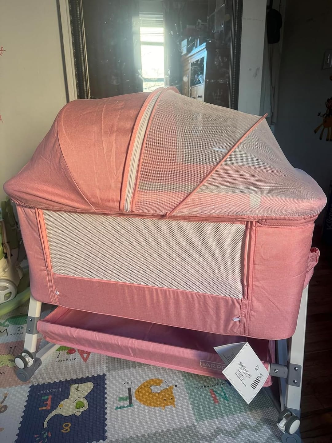Customer photo review of HARPPA Cuddly | 3-in-1 Baby Bassinet Bedside Sleeper