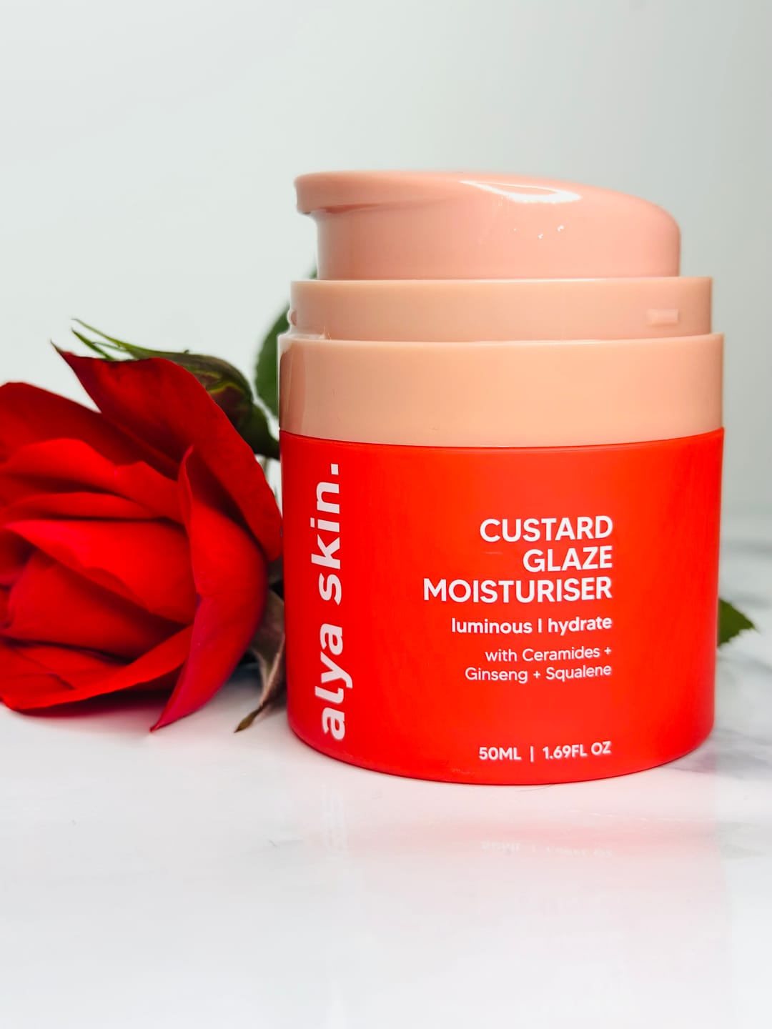 Customer photo review of Custard Glaze Moisturiser