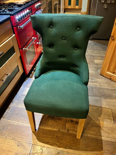 Customer photo review of Fabric Paint -- Dark Green