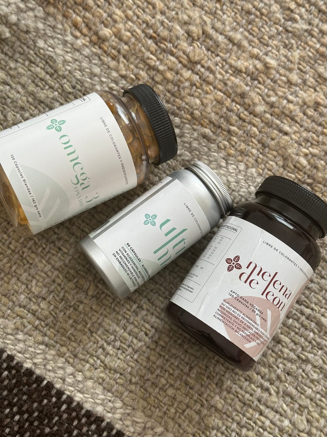 Customer photo review of MELENA DE LEON 120 CAPSULAS PARA 2 MESES (IDINI)