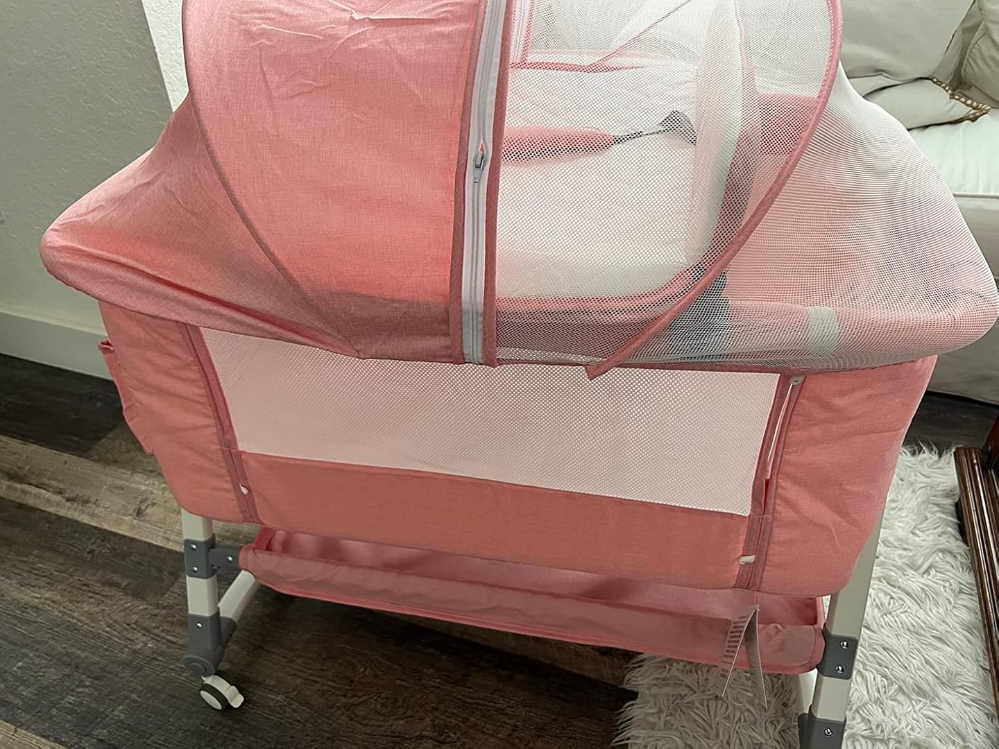Customer photo review of HARPPA Cuddly | 3-in-1 Baby Bassinet Bedside Sleeper