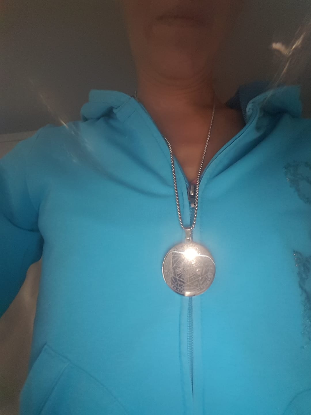 Customer photo review of Pendentif Sceau des 7 Archanges