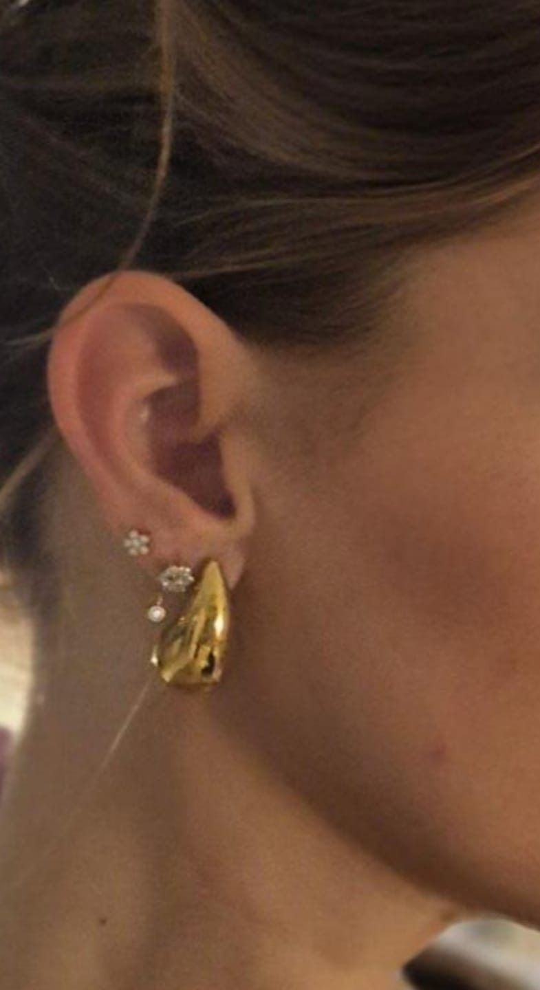 Customer photo review of Flower Piercing | Titan