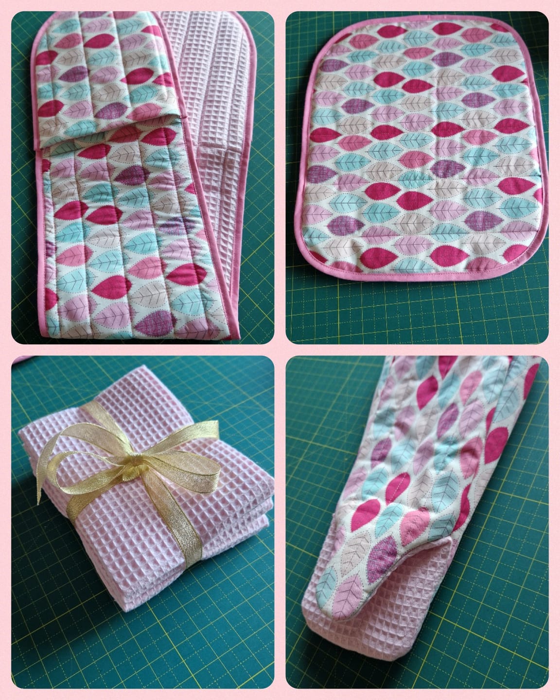 Customer photo review of 100% Cotton Waffle Fabric