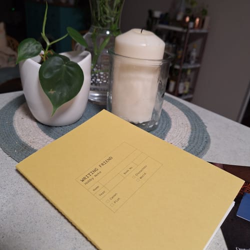 Customer photo review of Writing Friend