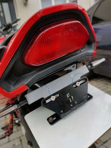 Customer photo review of Universal Adjustable / Flip Bracket
