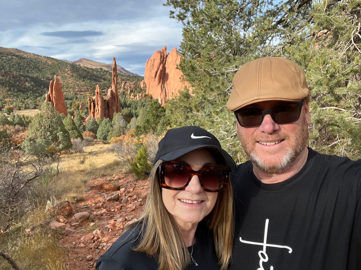 Customer photo review of Faith Cross Tee