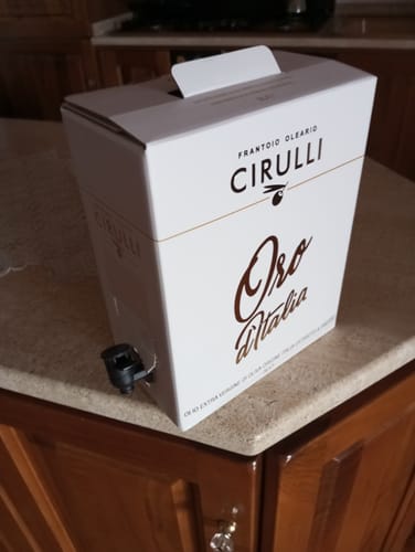 Customer photo review of 2 Bag in box di olio extravergine di oliva • 2 X 3 Litri
