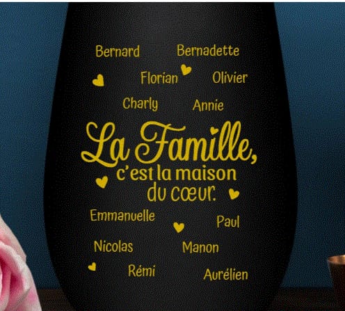 Customer photo review of La maison du cœur - Famille-Photophore